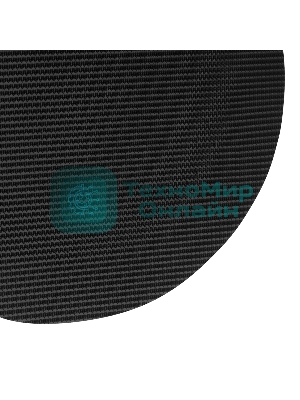 Тарелка опорная Denzel для дрели и УШМ с липучкой, 125 мм, мягкая, с адаптером c М14 на d8