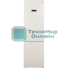 Холодильник Weissgauff WRK 2010 D Inverter NoFrost Beige Soft Close бежевый двухкамерный 309/110л морозилка снизу, No Frost