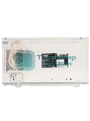 Микроволновая печь Mystery MMW-2012 белый, 20 л, 800 Вт, переключатели - поворотный механизм