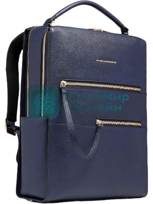 Рюкзак женский Piquadro Patricia CA6839W140BM/BLU темно-синий кожа