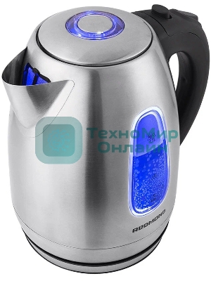 Чайник электрический Redmond RK-M183 1.7л. 2200Вт серебристый (корпус: металл)