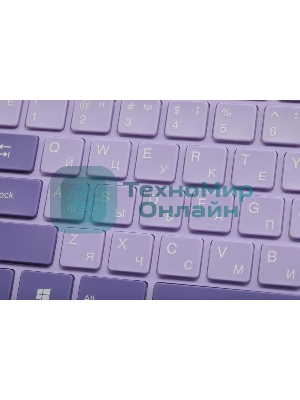Комплект клавиатура + мышь Acer OCC205 беспроводной USB, 1200 dpi, фиолетовый