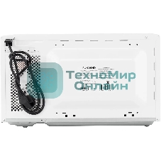 Микроволновая печь SunWind SUN-MW051 белый, 20 л, 700 Вт, переключатели - поворотный механизм