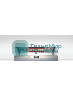 Встраиваемая посудомоечная машина Bosch SPV6ZMX17E, серебристый, 44.8 см, 10 компл., 43 дБ, класс A+++