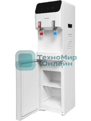 Кулер для воды Hyundai H-WD4231E, верхняя загрузка, нагрев 95 °С, охлаждение 10 °С, белый