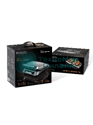 Гриль электрический Red Solution SteakPRO RGM-M805 2100Вт черный