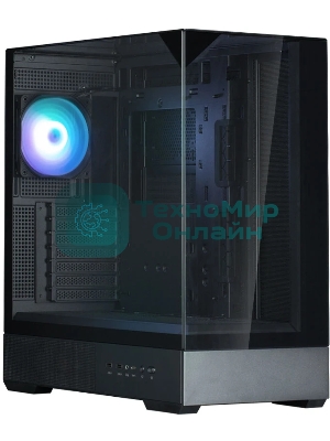Компьютерный корпус ZALMAN P40 Prism, ATX, черный, WINDOW, 2x3.5