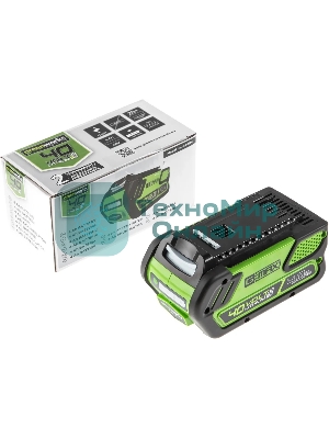 Снегоуборщик аккумуляторный GreenWorks GD40SSK4, 40V, 30 см, бесщеточный, с 1хАКБ 4 А.ч и ЗУ 2600807UB