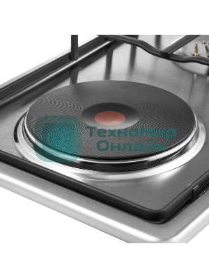 Комбинированная варочная панель (электрическая+газовая) Maunfeld EEHS.32.3ES.KG