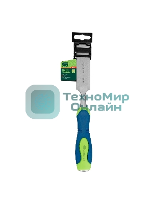 Долото-стамеска Сибртех, 30 мм, двухкомпонентная рукоятка