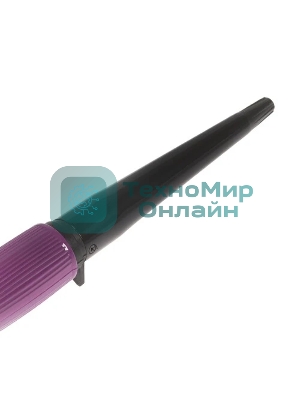 Щипцы для завивки волос Starwind SHE3101 фиолетовый, 13-19 мм, 200 °C, 1 режим