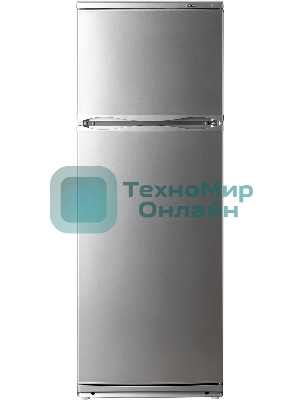 Холодильник Atlant МХМ-2835-08 серебристый двухкамерный 202/70л морозилка сверху