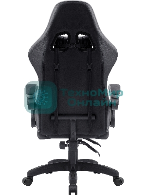 Кресло игровое Defender Companion черный/белый, класс 3, металл, PU