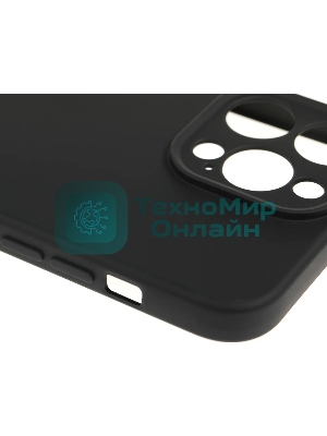 Чехол (клип-кейс) BoraSCO для Apple iPhone 15 Pro Max черный (72425)