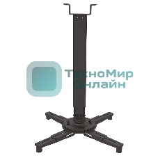 Потолочный комплект для проектора Wize Pro PRXL23A длина штанги 67,7-100,7 см, расстояние между крепежными отверстиями 404 мм,наклон +/-11°,вращение 360°, до 100 кг,черный