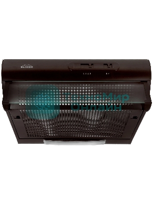 Вытяжка подвесная Elikor Davoline 50П-290-П3Л коричневый, 50 см, 290 м³/ч, 34 дБ