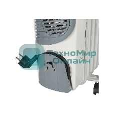 Обогреватель масляный EUROLUX ОМ-EU-9НВ (9 секций) белый, 2400 Вт, 30 м2, термостат 67/3/17