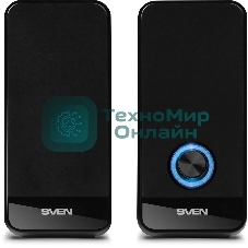 Акустическая система SVEN 320, черный (6 Вт, питание USB)