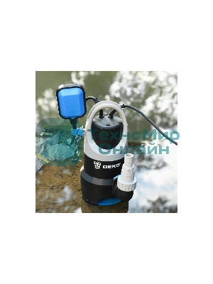 Насос садовый дренажный Deko DWP-900P 900Вт 14000л/час (076-0516)