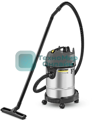 Пылесос Karcher NT 30/1 Me Classic Edition (1.428-568.0) серый, 1500 Вт, уборка сухая и влажная, пылесборник контейнер/мешок 30 л