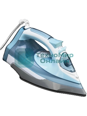 Утюг Starwind SIR2650 2600 Вт голубой/белый