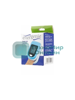 Пульсоксиметр Energenie EG-PO2W, белый с синим