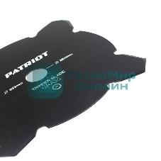 Нож PATRIOT TBM-4 (D=255x25.4мм, 4 лопасти)