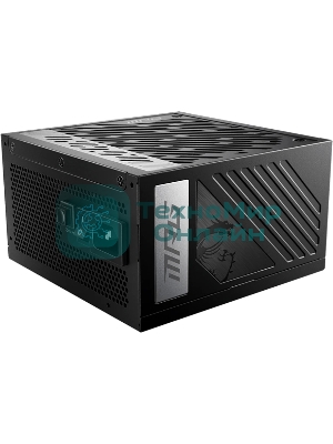 Блок питания MSI MPG A1000G RTL, 1000Вт, 80 PLUS Gold, модульный, RTL