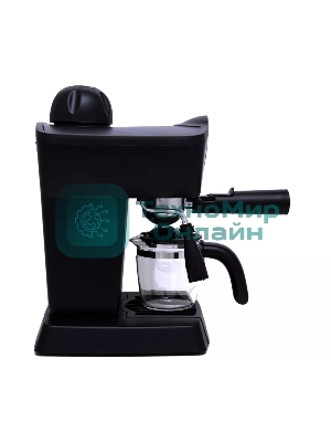 Кофеварка рожковая Kitfort КТ-706 черный, исп. кофе - молотый, 0,25 л, 800 Вт, 3,5 бар