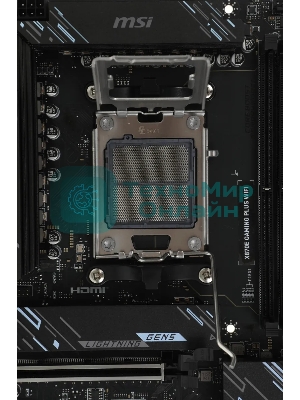 Материнская плата MSI X870E GAMING PLUS WIFI, AM5, AMD X870E, 4xDDR5, 4xSATA, 3xM.2, 1xPCIe 5.0 x16, 1xPCIe 4.0 x4, 2xPCIe 3.0 x1, 1xHDMI, 1xUSB Type-C, 1x5Gb LAN, Wi-Fi 7, Bluetooth 5.4, 2xUSB-C 20Gbps, 1xUSB-C 40Gbps, 2xUSB-A 5Gbps, 2xUSB-A 10Gbps, 4xUSB-A 2.0, 3x3.5 мм, 7.1, ATX