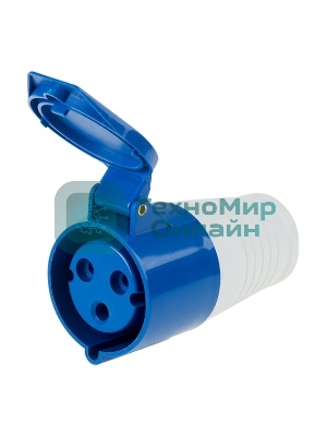 Розетка Rexant 223 переносная 2Р+РЕ 32А 220В IP44