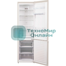 Холодильник Weissgauff WRK 2010 D Inverter NoFrost Beige Soft Close бежевый двухкамерный 309/110л морозилка снизу, No Frost