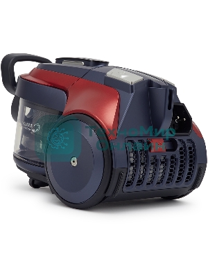 Пылесос Polaris PVC 2003RI серый/красный, 500/2000 Вт, уборка сухая, пылесборник контейнер 2.5 л