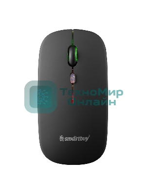 Мышь беспроводная Dual BT+USB с зарядкой Smartbuy X31 черная (SBM731DK) /100.  