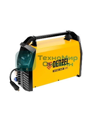 Аппарат инвертор. полуавтомат. сварки Denzel MultiMIG-200DP Synergy Double Pulse, 200 А, ПВ 80%