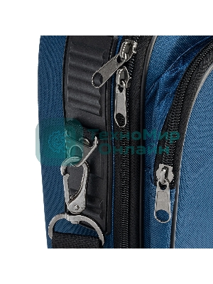 Сумка для инструмента (кейс монтера) Сибртех 365х300х110 мм, 10 карманов, наплечный ремень