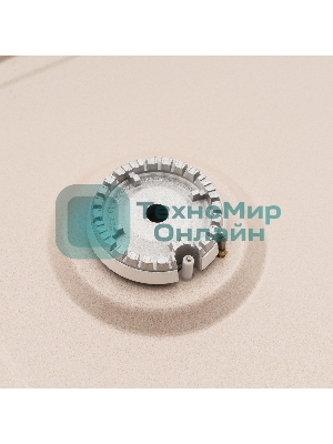 Газовая варочная панель DeLonghi OWF 46 PRO RUS независимая, бежевый