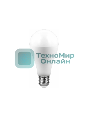 Лампа светодиодная Feron LB-98 20W 230V E27 6400K A65