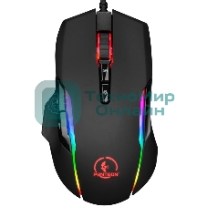 Мышь проводная Jet.A Panteon PS150 черный, 6200 dpi, USB, кнопки - 9