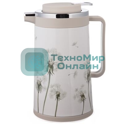 Термос AGNESS 734-206 DANDELION со стекл. колбой 950 мл