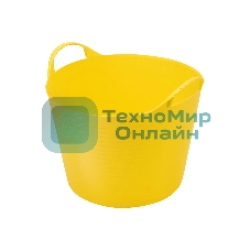 Ведро Сибртех гибкое сверхпрочное, 28 л, желтое
