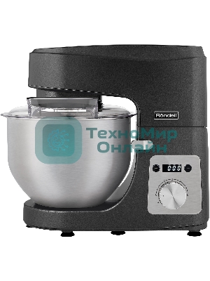 Кухонная машина Rondell RDE-1402 планетар.вращ. 2000Вт черный