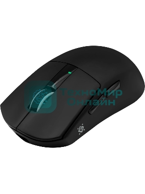 Мышь беспроводная/проводная Defender Hyperion GM-119 черный, 12000 dpi, радиоканал, Bluetooth, USB, кнопки - 6