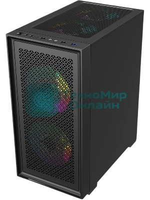 Корпус ACCORD ACC-1902, Mini-Tower, чёрный