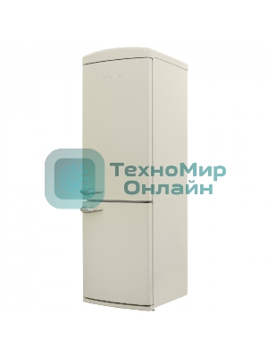 Холодильник Schaub Lorenz SLU S335C4E бежевый двухкамерный 230/94л морозилка снизу, No Frost