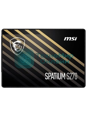 Накопитель SSD MSI SPATIUM S270, 240Gb, 2.5