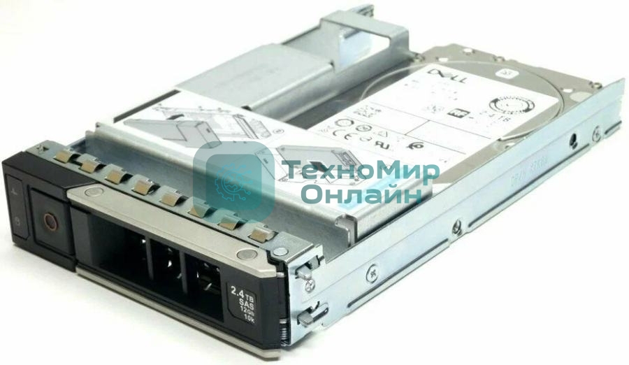 Жесткий диск для серверов Dell 2.4Tb, 10k RPM, SAS 12Gbps, 512e, 2,5