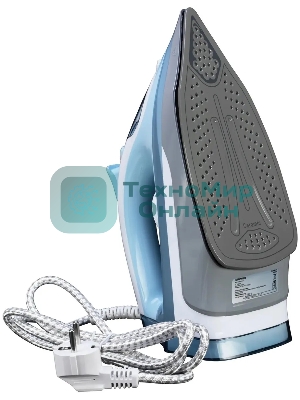 Утюг Starwind SIR2650 2600 Вт голубой/белый