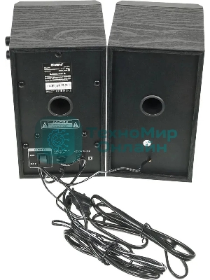 Акустическая система Sven SPS-619 2.0 черный 20Вт