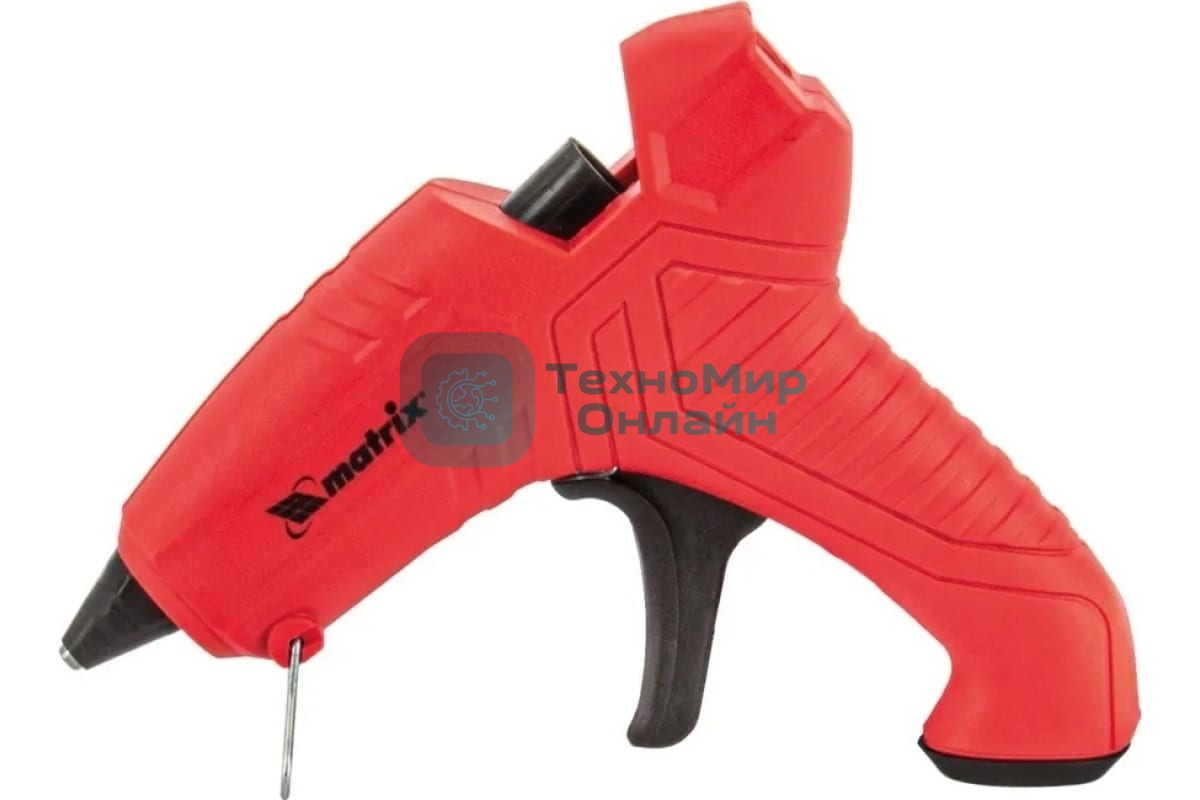 Клеевой пистолет Matrix, 11 мм, 25 (80) Вт, 16 г/мин
